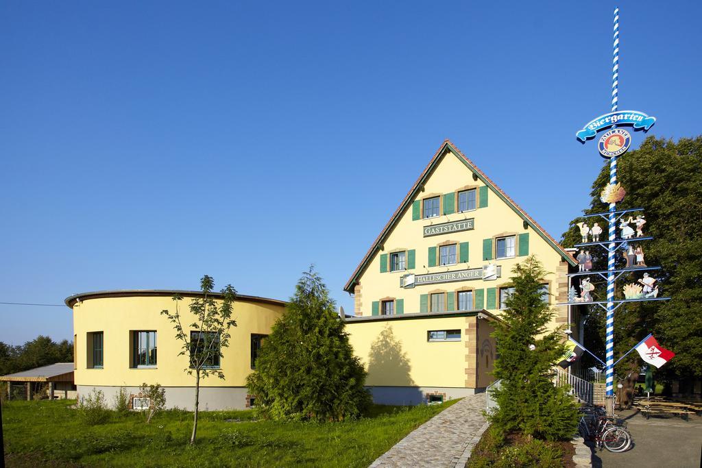Gastwirtschaft & Hotel Hallescher Anger เนาม์บวร์ก ภายนอก รูปภาพ