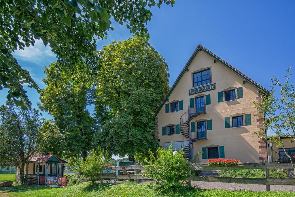 Gastwirtschaft & Hotel Hallescher Anger เนาม์บวร์ก ภายนอก รูปภาพ