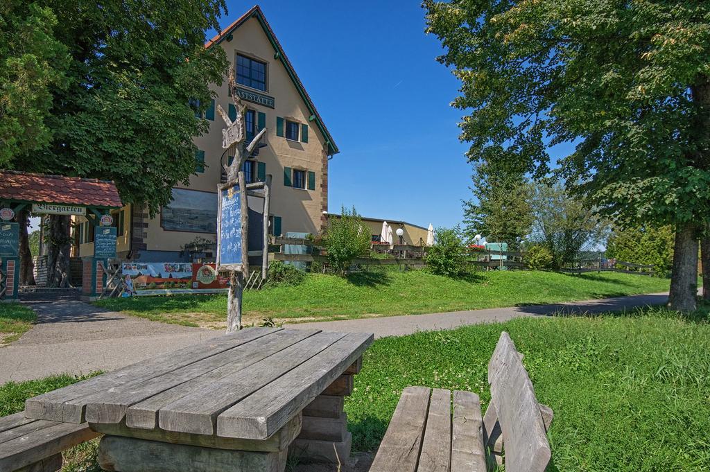 Gastwirtschaft & Hotel Hallescher Anger เนาม์บวร์ก ภายนอก รูปภาพ